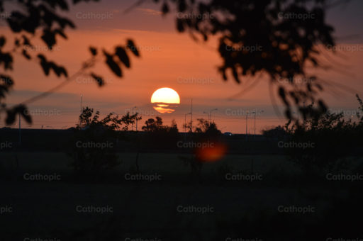 nombre de maria, luna, atardecer